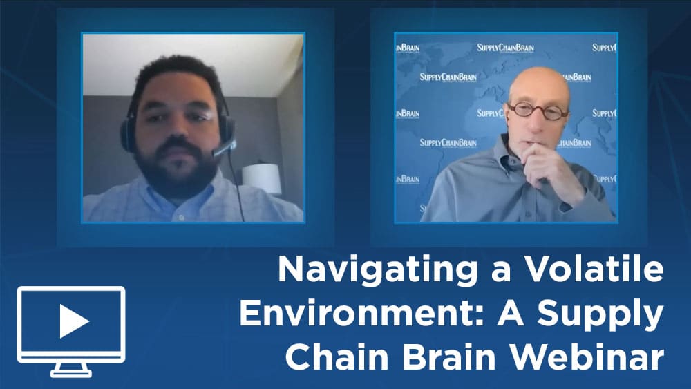 Lucas webinar - Navigating a Volatile Environment: A Supply Chain Brain Webinar
