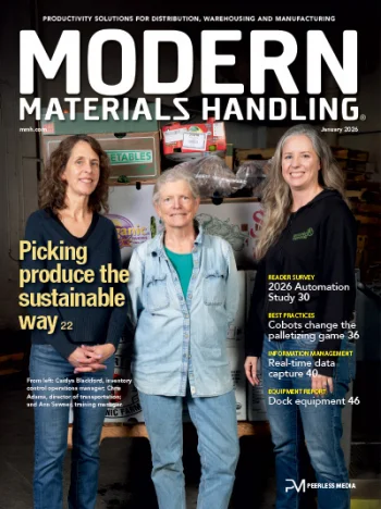 Modern Materials Handling Magazine Cover